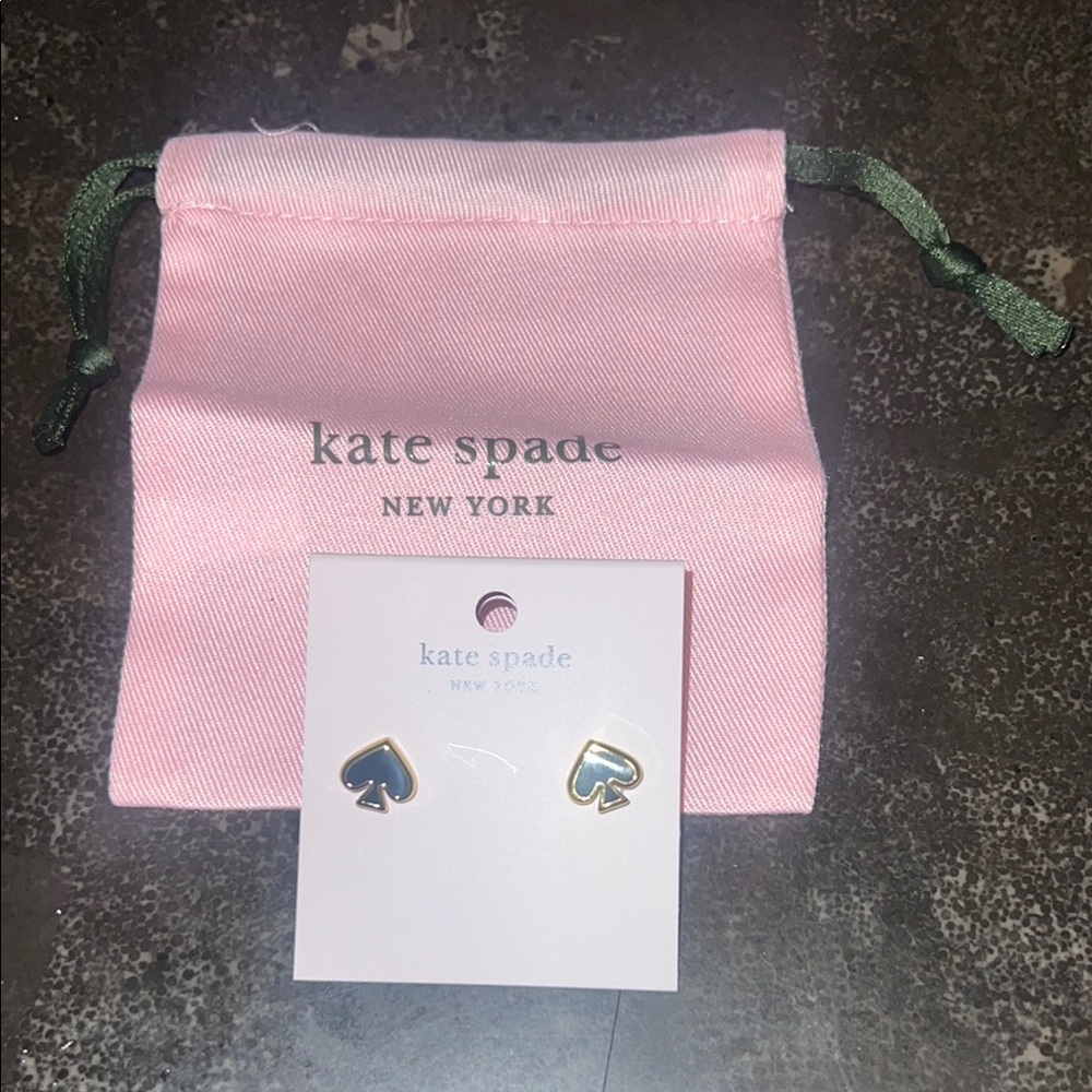 kate spade Pink and Gold Earrings